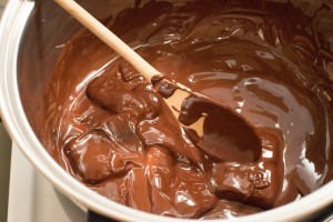 Schokobrunnen - Schokolade schmelzen
